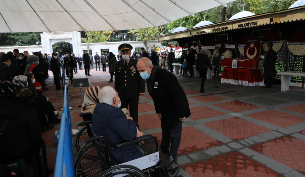 Başkan Akgün, Şehit Astsubay Cihan Geçit’in cenaze törenine katıldı